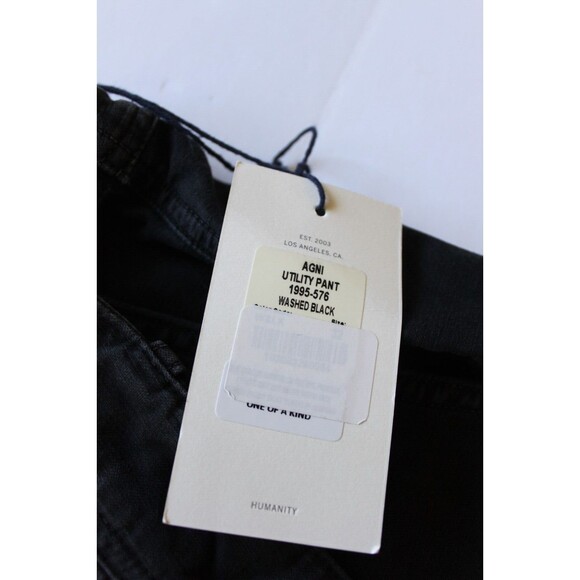 NWT Citizens of Humanity Agni Utility Jogger Pant Washed Black Size 32 XL $238 - Picture 6 of 14